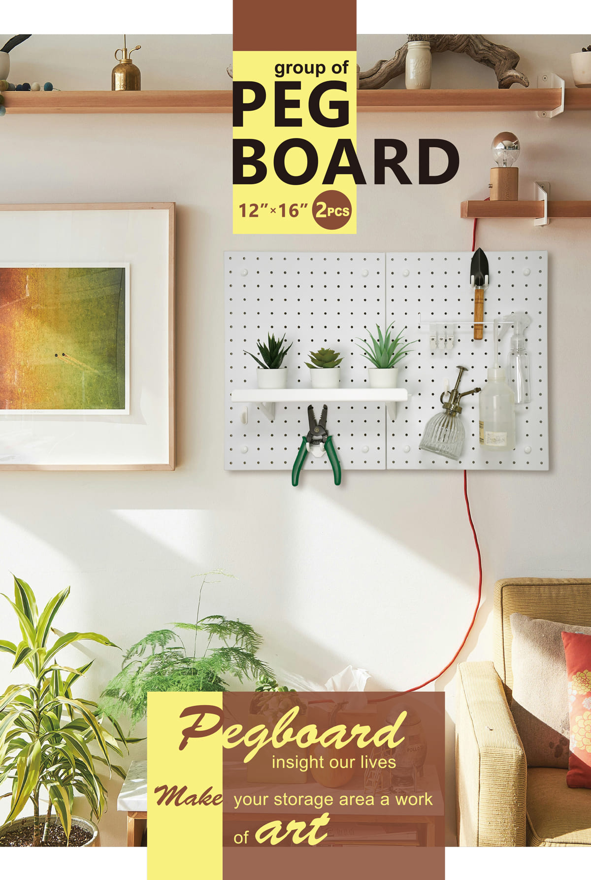 pegboard mounting kit