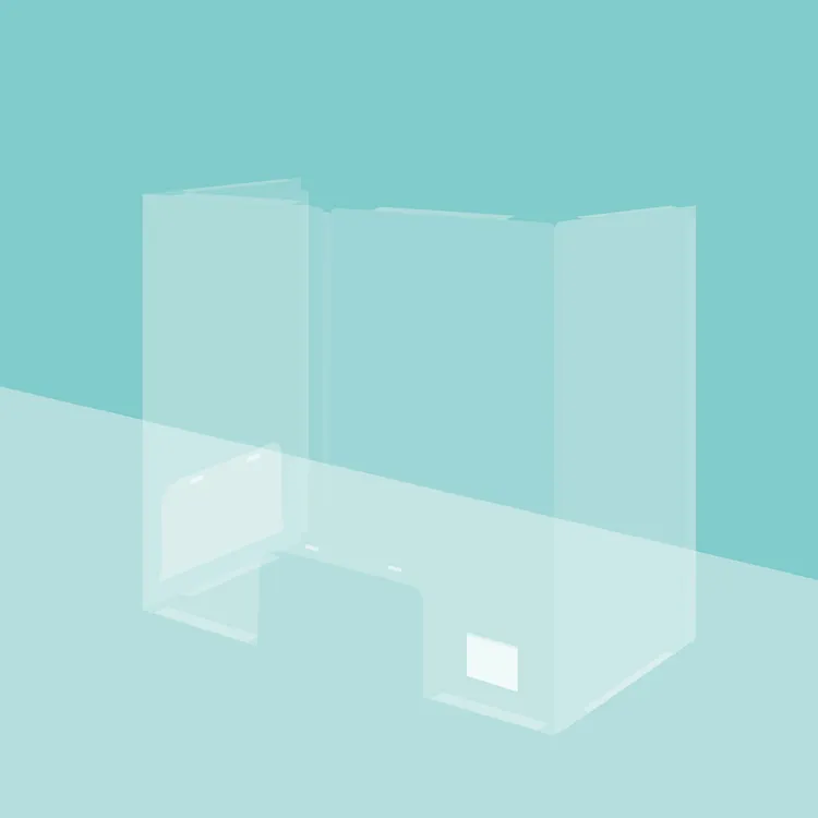 counter sneeze guard 2