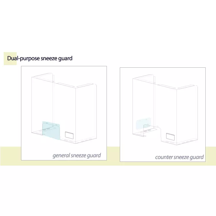 counter sneeze guard 3