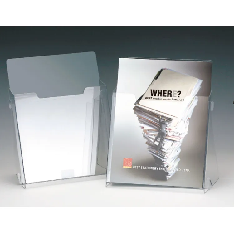 foldable brochure holder 2 1