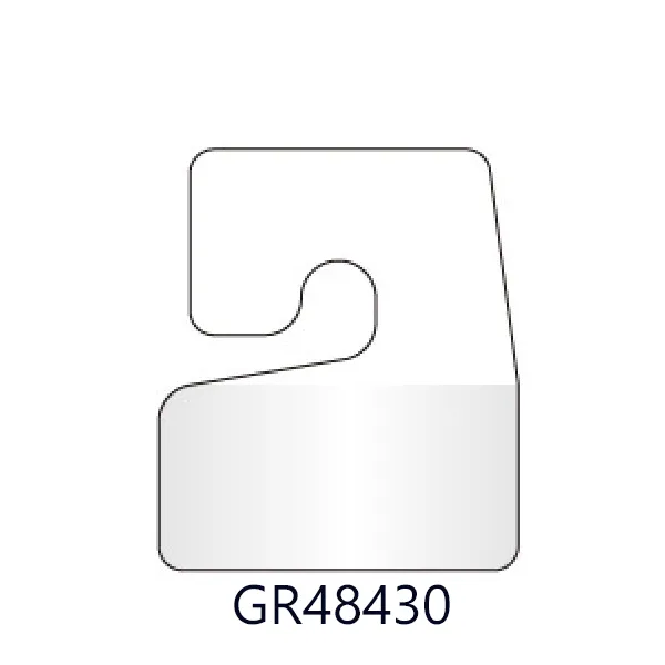 J hook hang tabs GR48430